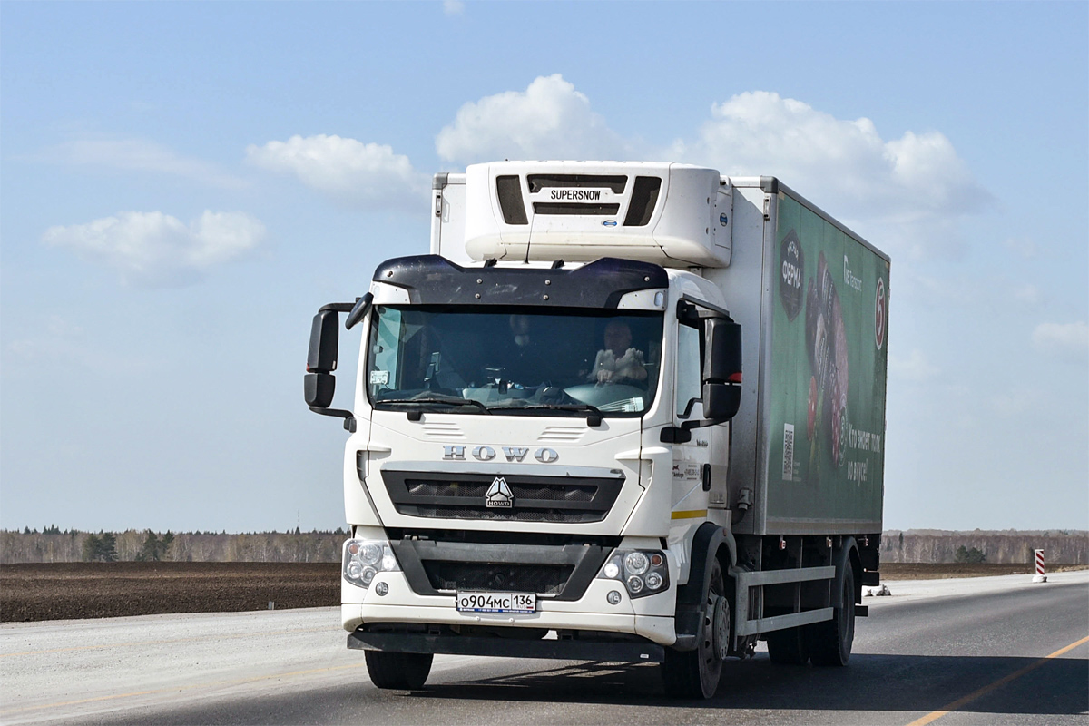 Воронежская область, № О 904 МС 136 — Howo T5G ZZ1167