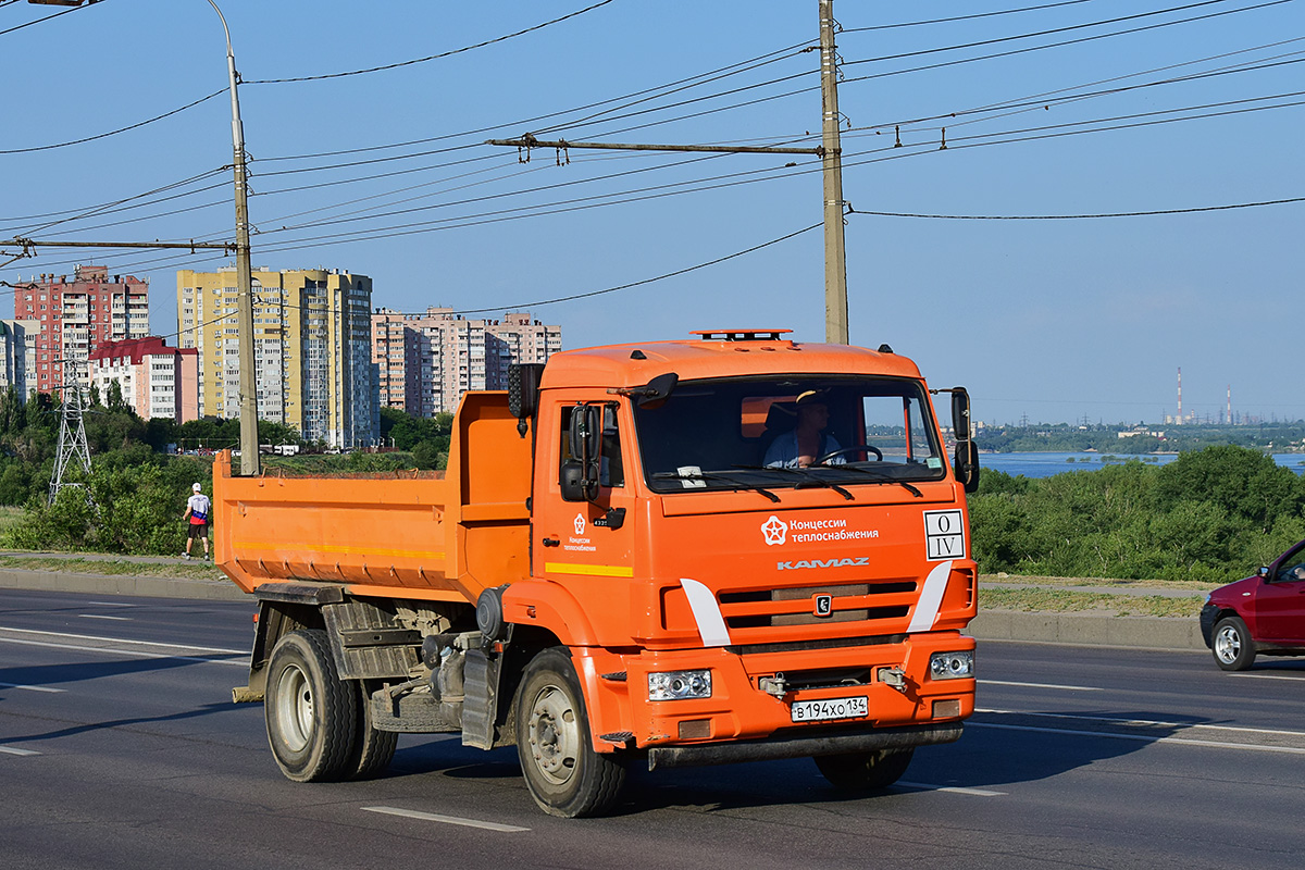 Волгоградская область, № В 194 ХО 134 — КамАЗ-43255-R4(28)