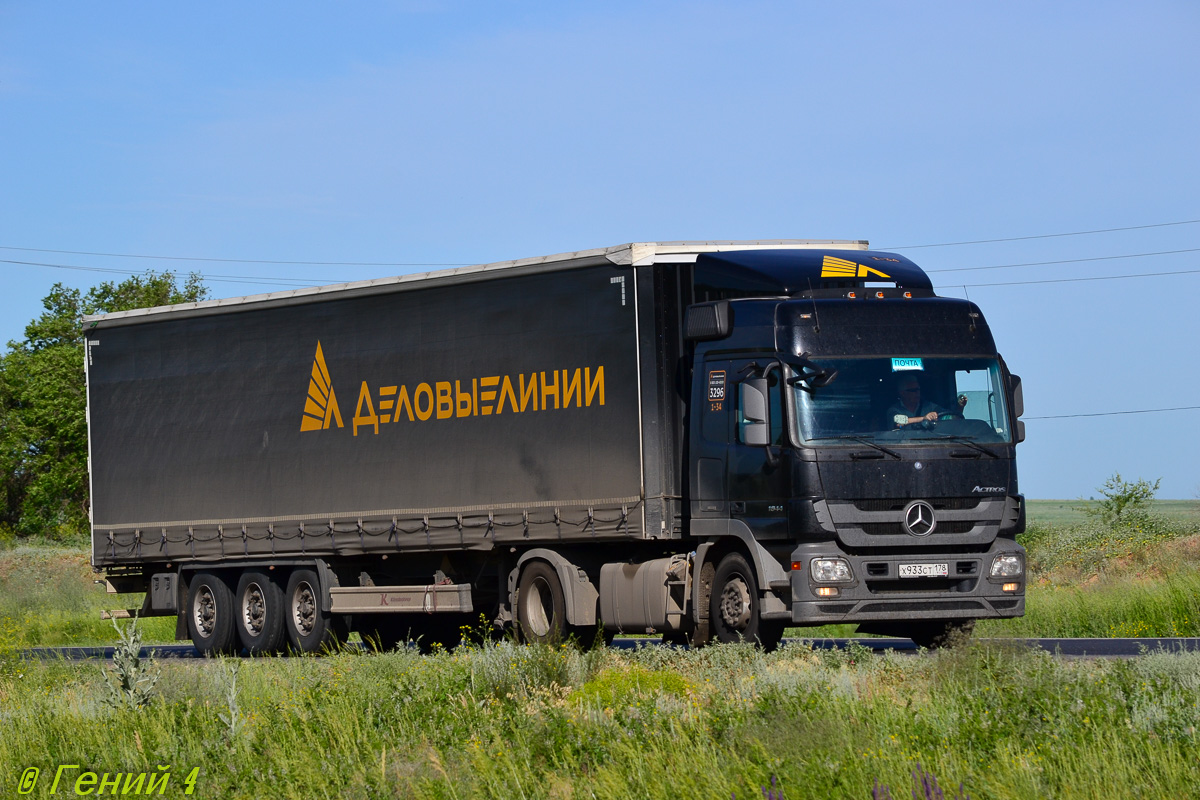 Санкт-Петербург, № 3296 — Mercedes-Benz Actros ('2009) 1844