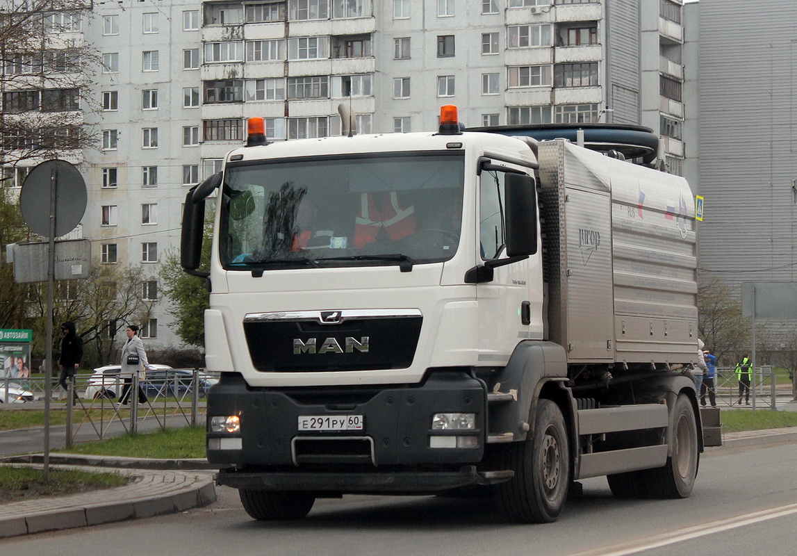 Псковская область, № Е 291 РУ 60 — MAN TGS 18.320