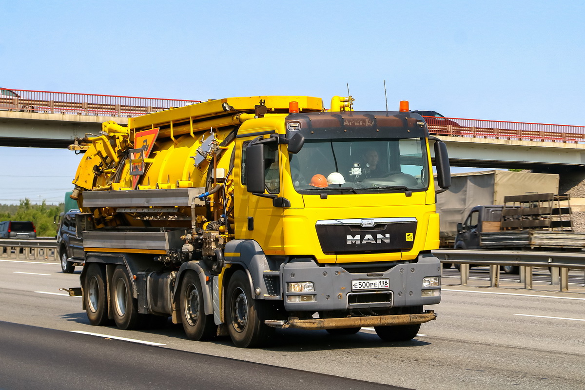 Санкт-Петербург, № Е 500 РЕ 198 — MAN TGS 35.400