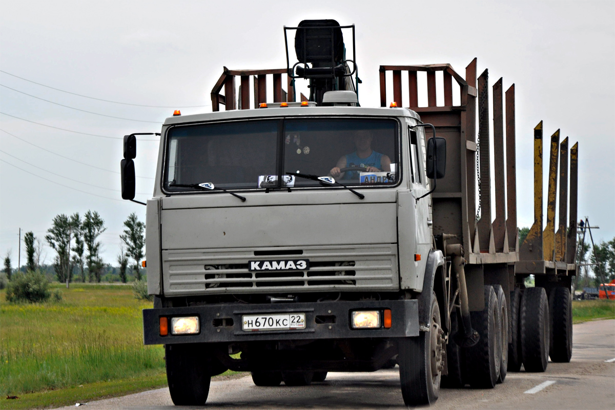 Алтайский край, № Н 670 КС 22 — КамАЗ-53229-02 [53229C]