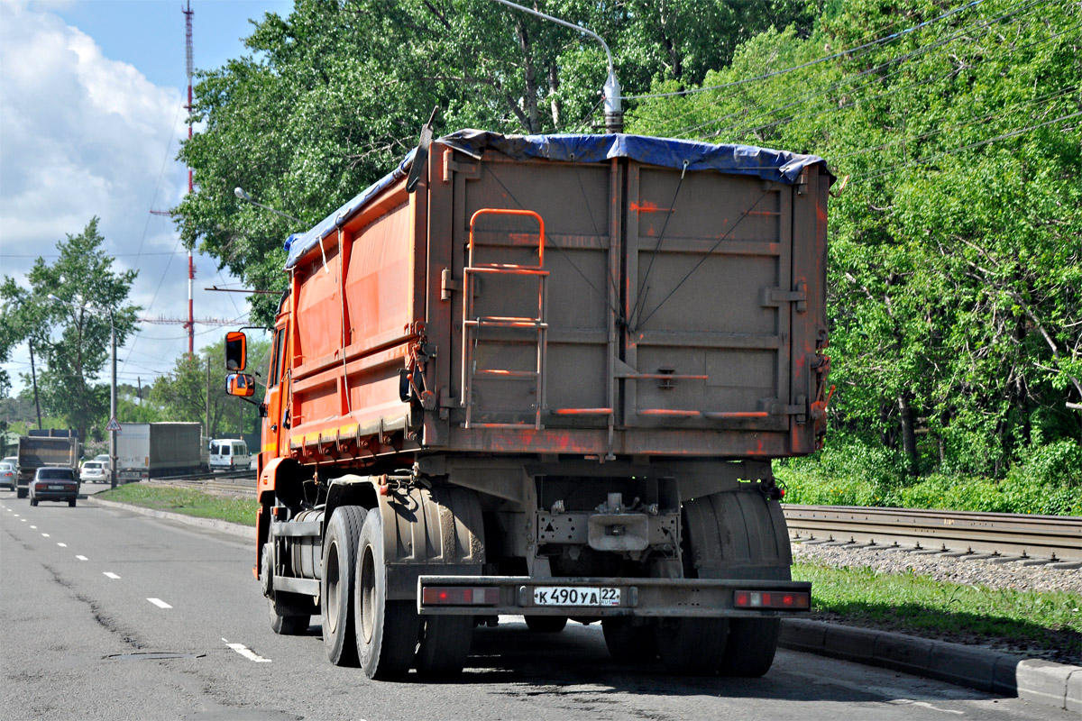 Алтайский край, № К 490 УА 22 — КамАЗ-65115-A4(23)