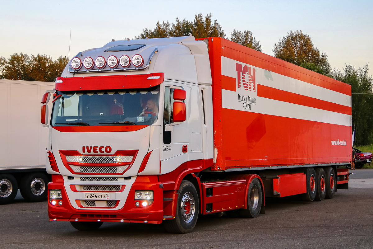 Тульская область, № У 244 ХТ 71 — IVECO Stralis ('2012) 460; Московская область — Фестиваль TruckDay 2024