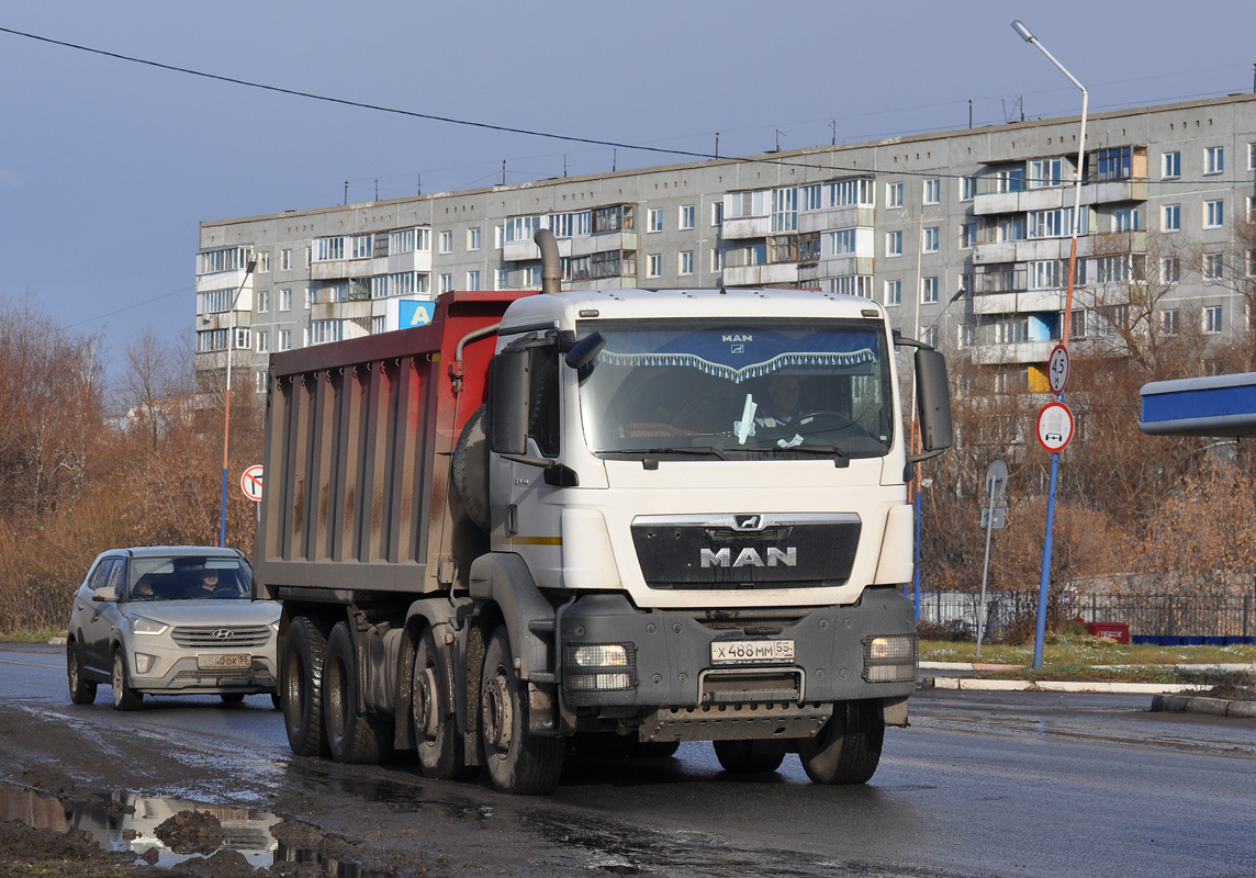 Омская область, № Х 488 ММ 55 — MAN TGS 41.400
