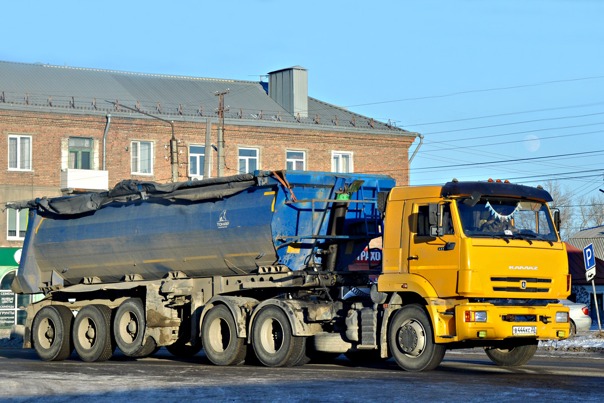 Алтайский край, № В 444 КС 22 — КамАЗ-65116-A4(23)