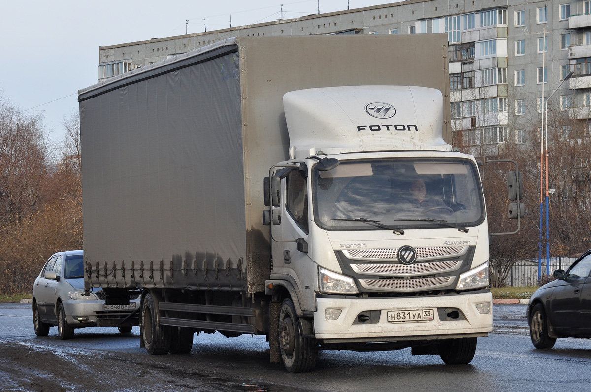 Владимирская область, № Н 831 УА 33 — Foton Aumark S (общая модель)