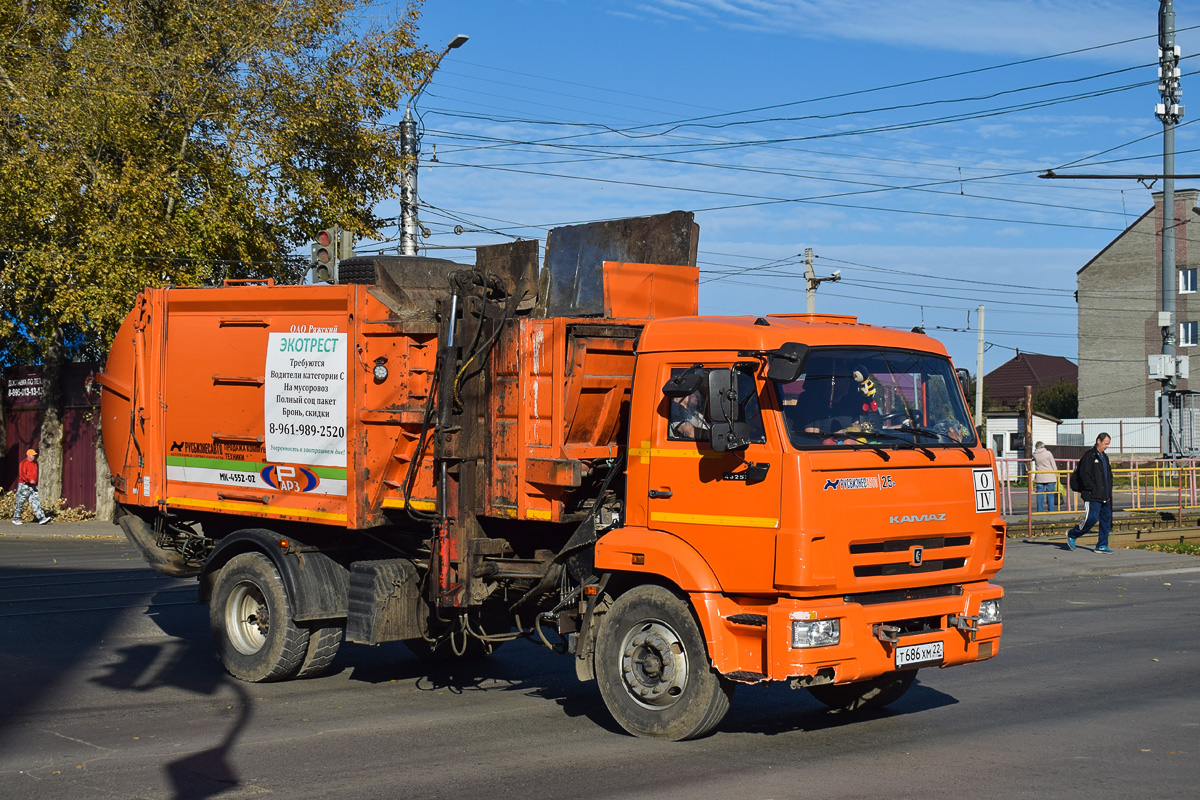 Алтайский край, № Т 686 ХМ 22 — КамАЗ-43253-G5(69)