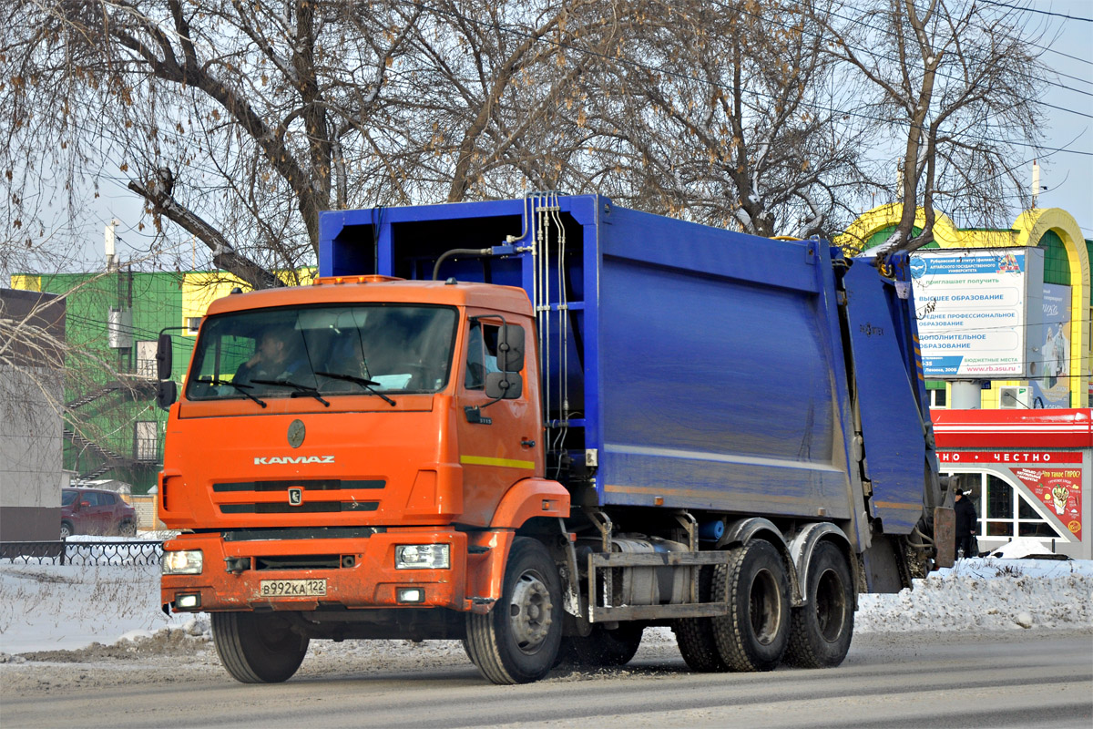 Алтайский край, № В 992 КА 122 — КамАЗ-65115-A5(48)