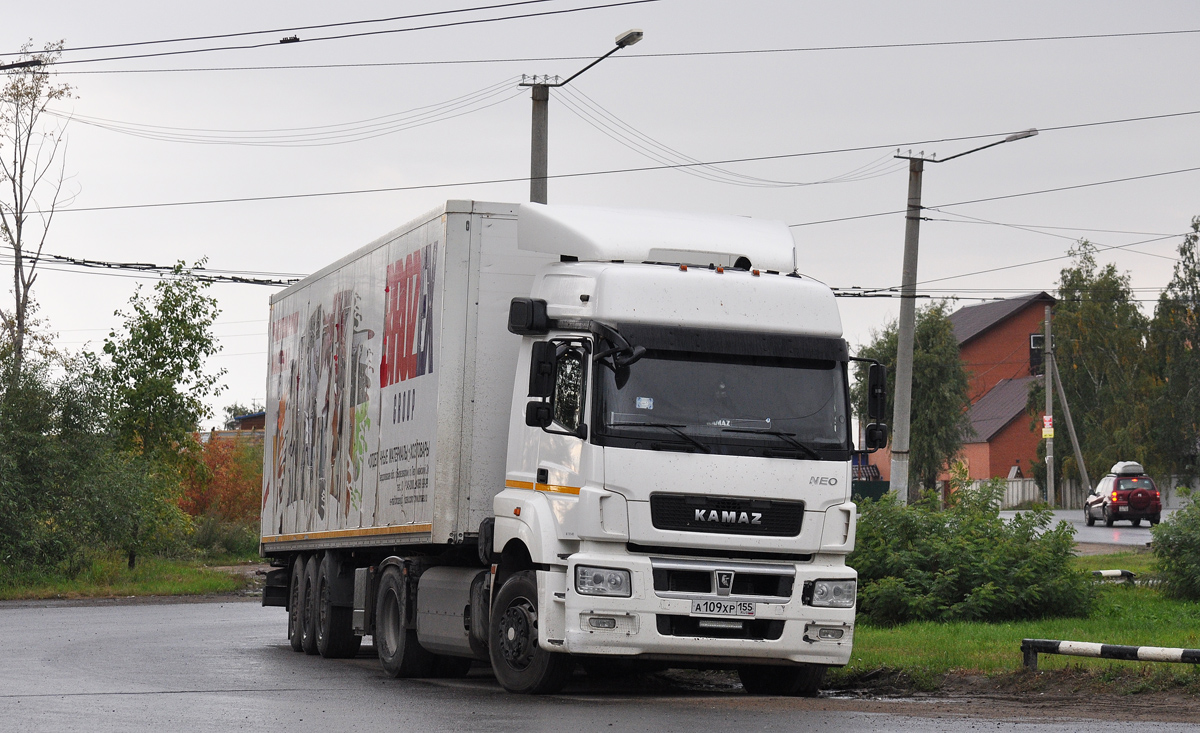 Омская область, № А 109 ХР 155 — КамАЗ-5490-DC(87)