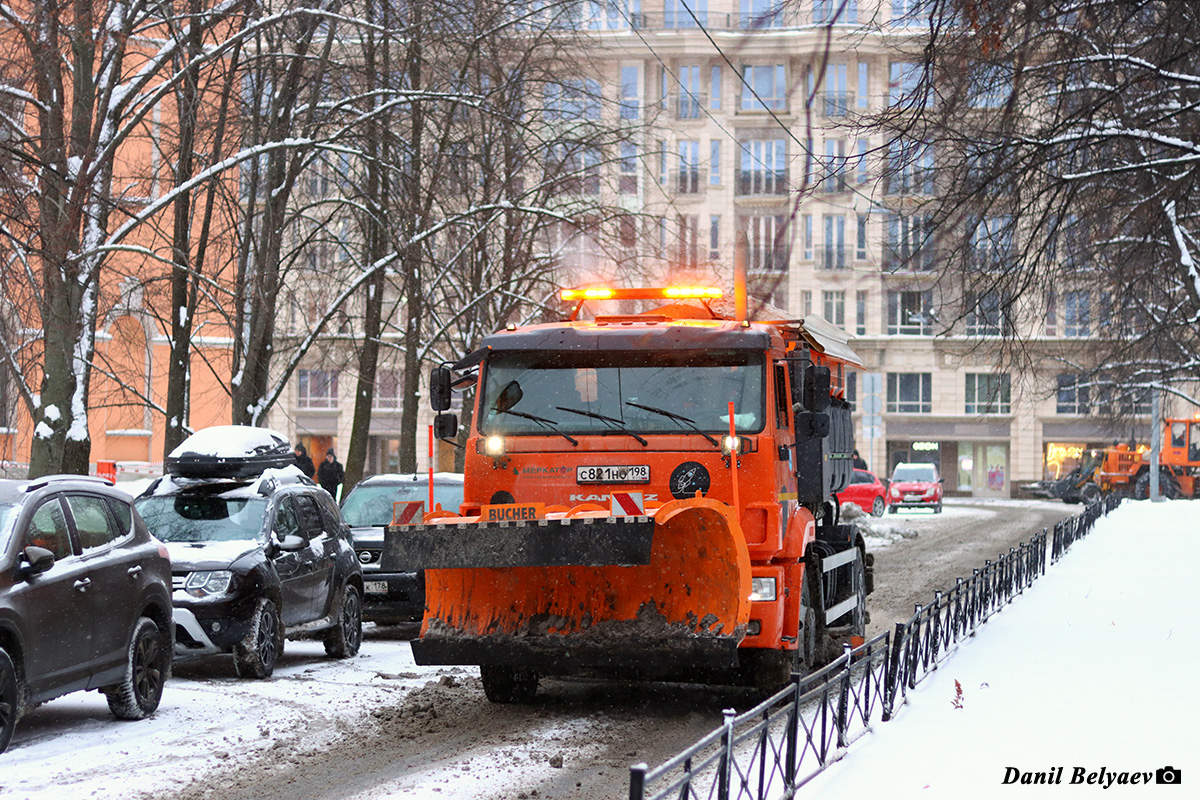 Санкт-Петербург, № С 821 НО 198 — КамАЗ-53605-A5(48)