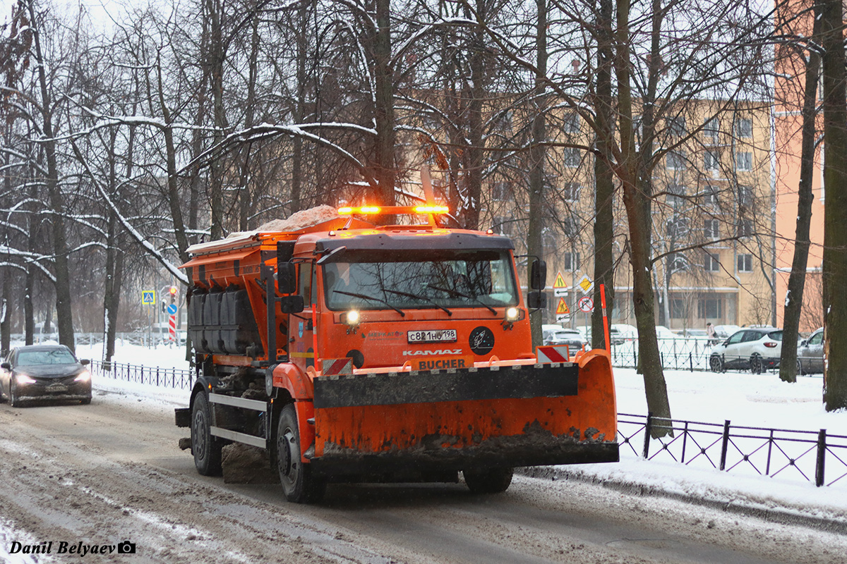 Санкт-Петербург, № С 821 НО 198 — КамАЗ-53605-A5(48)