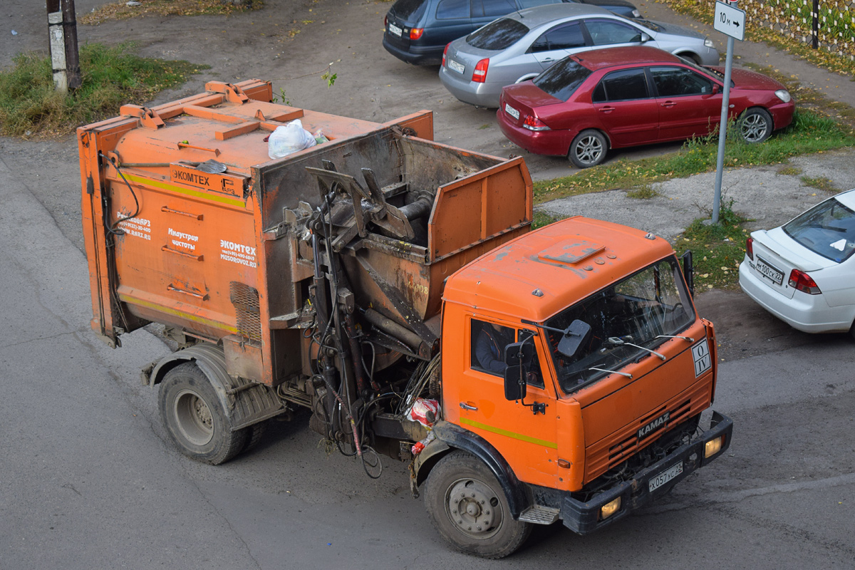 Алтайский край, № Х 057 УС 22 — КамАЗ-43255-A3(96)