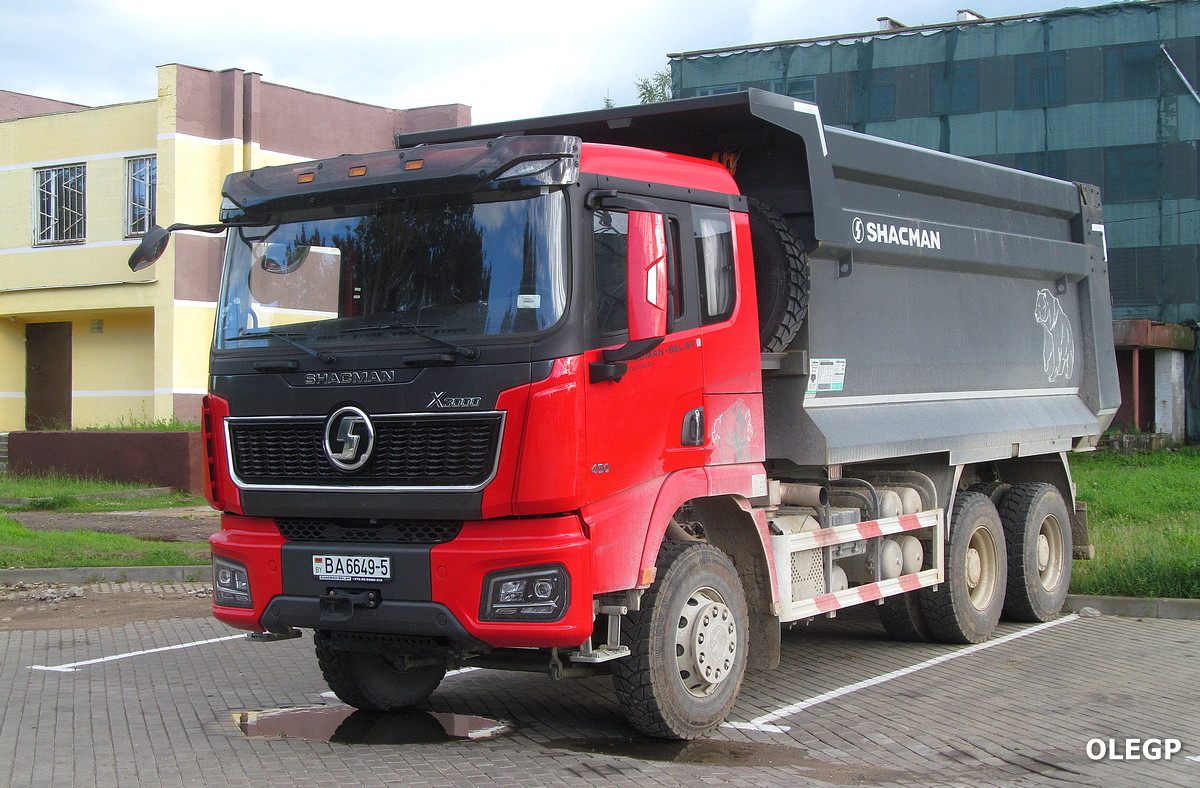 Минская область, № ВА 6649-5 — Shaanxi Shacman X3000 SX3258