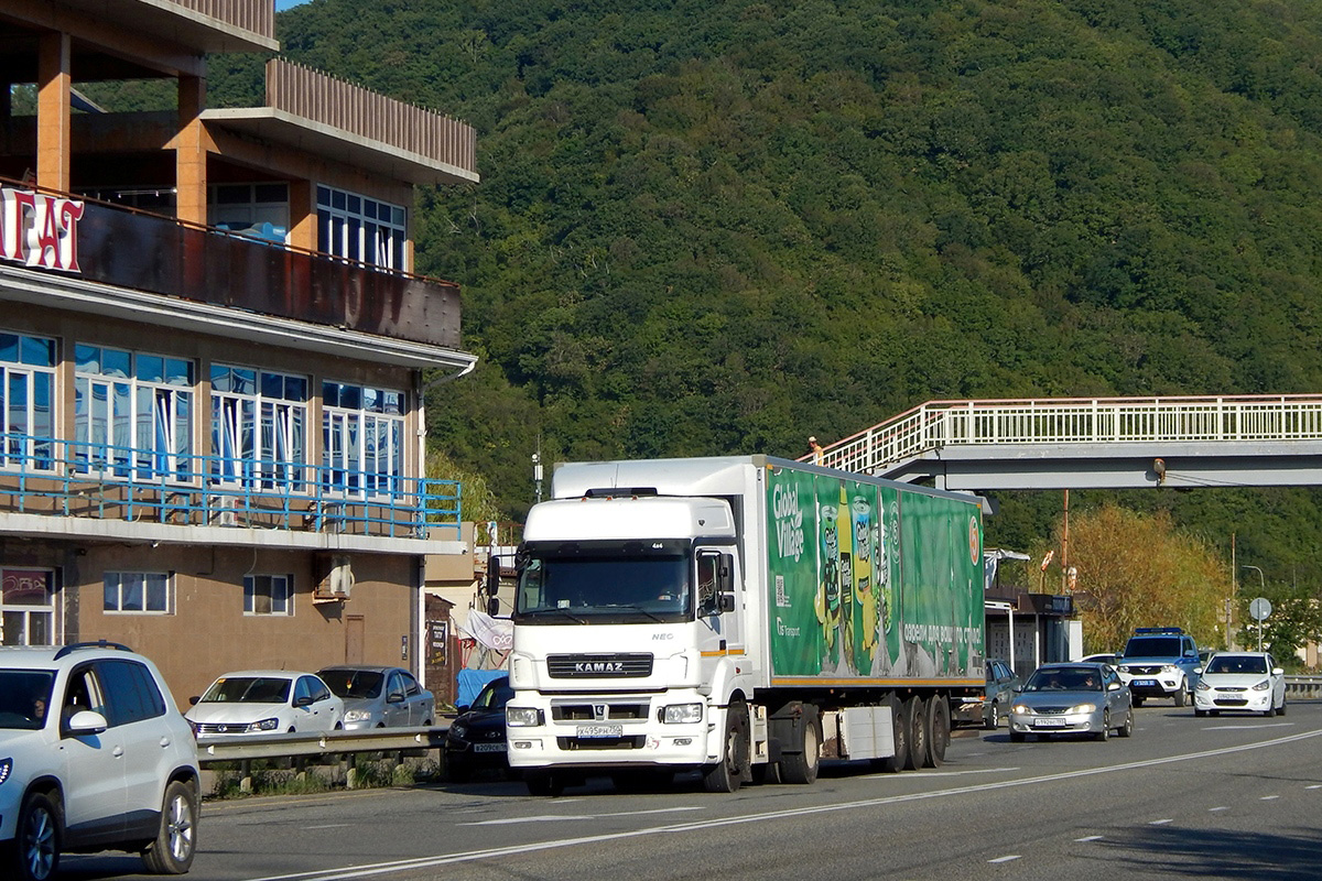 Московская область, № Х 495 РН 750 — КамАЗ-5490-S5(87)