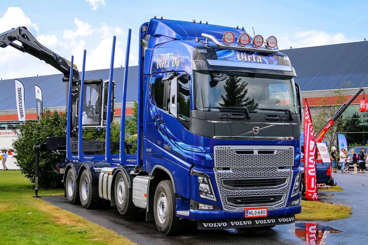 Финляндия, № NGL-680 — Volvo ('2012) FH16.750; Финляндия — Power Truck Show 2019