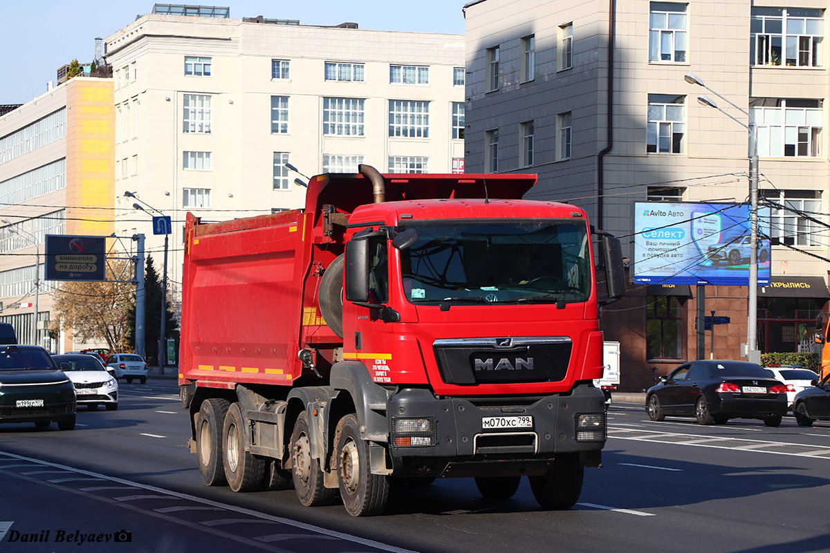 Москва, № М 070 ХС 799 — MAN TGS 41.400