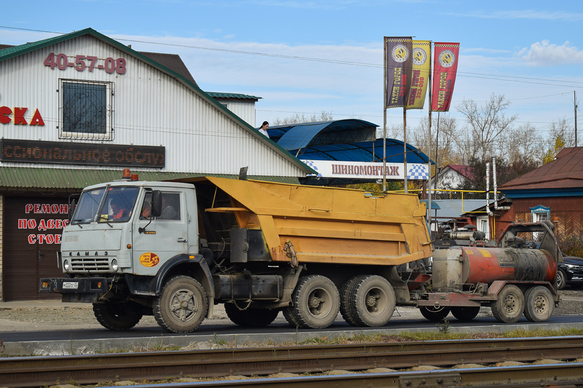 Алтайский край, № М 222 ОС 22 — КамАЗ-55111 [551110]
