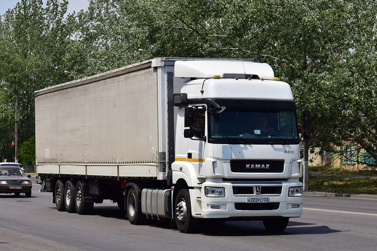 Краснодарский край, № А 202 РС 123 — КамАЗ-5490-S5(87)