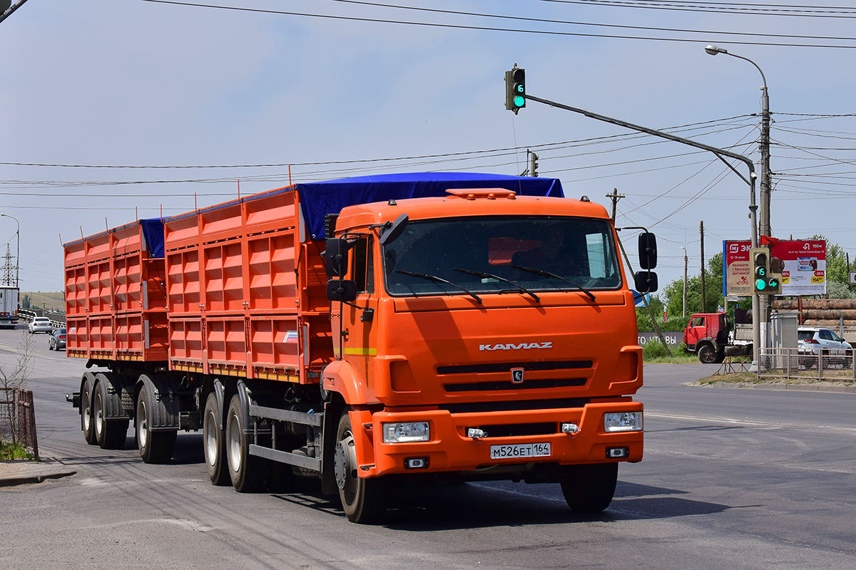 Саратовская область, № М 526 ЕТ 164 — КамАЗ-65115-A5(48)