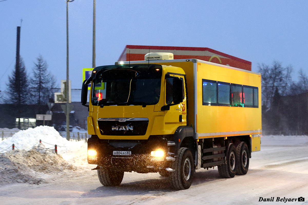 Ненецкий автономный округ, № А 884 АО 83 — MAN TGS 33.400