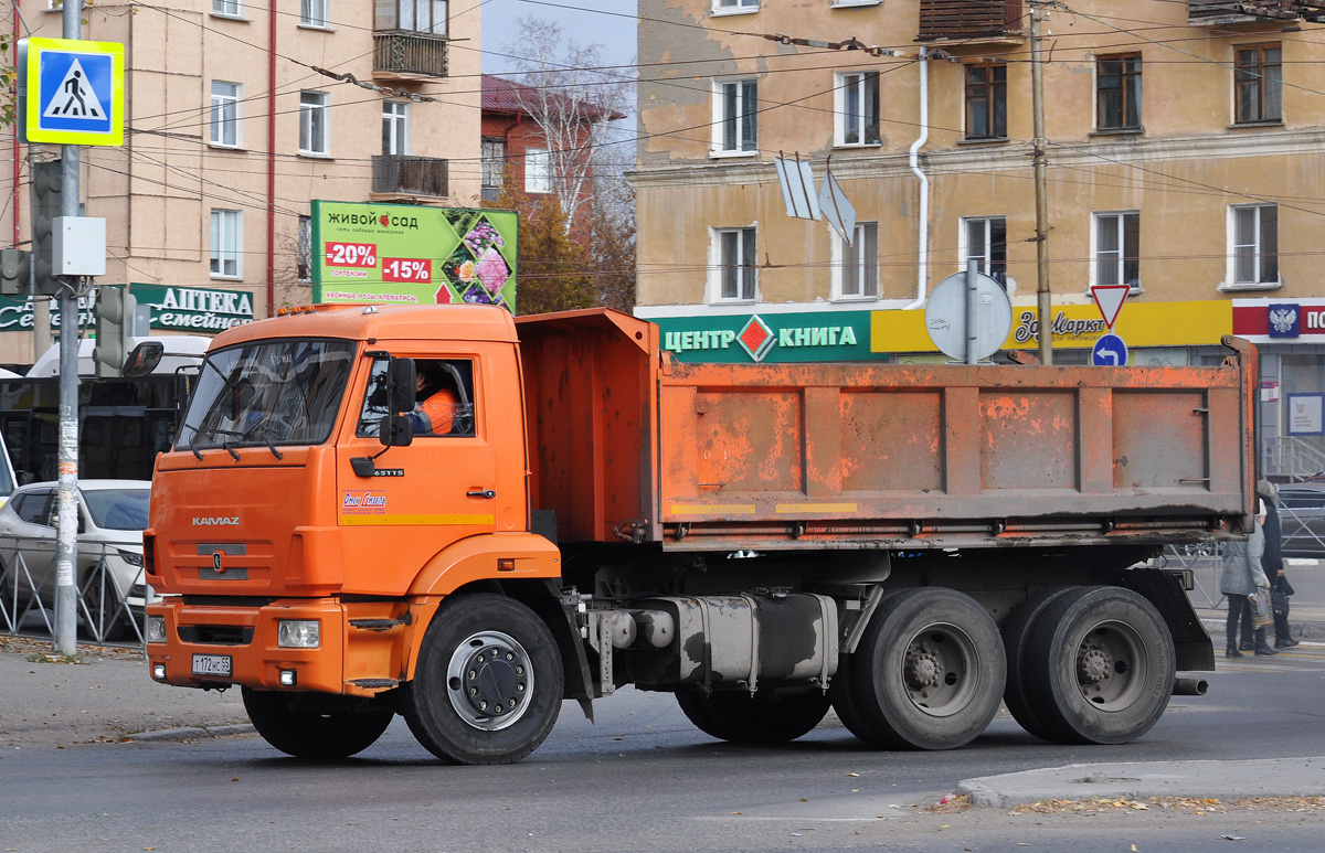 Омская область, № Т 172 НС 55 — КамАЗ-65115-L4(19)