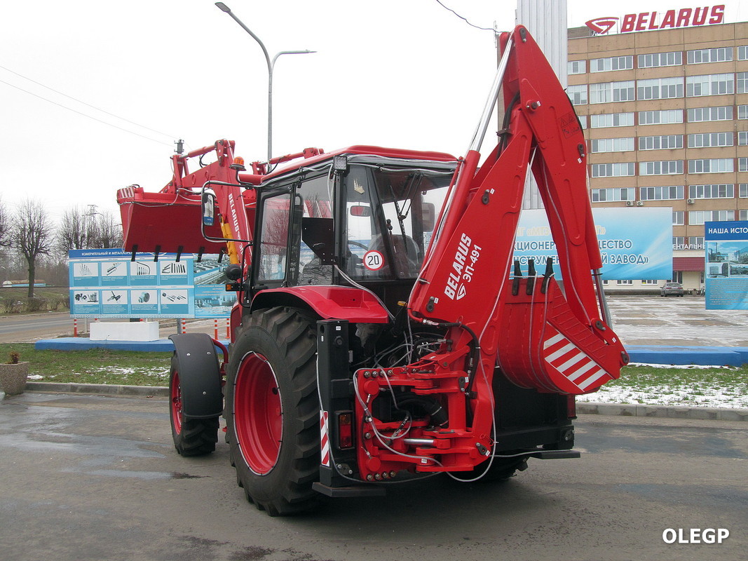 Витебская область, № (BY-2) Б/Н СТ 0185 — ЭП-491; Транспортные средства без номеров (Витебская область); Новая техника (Витебская область)