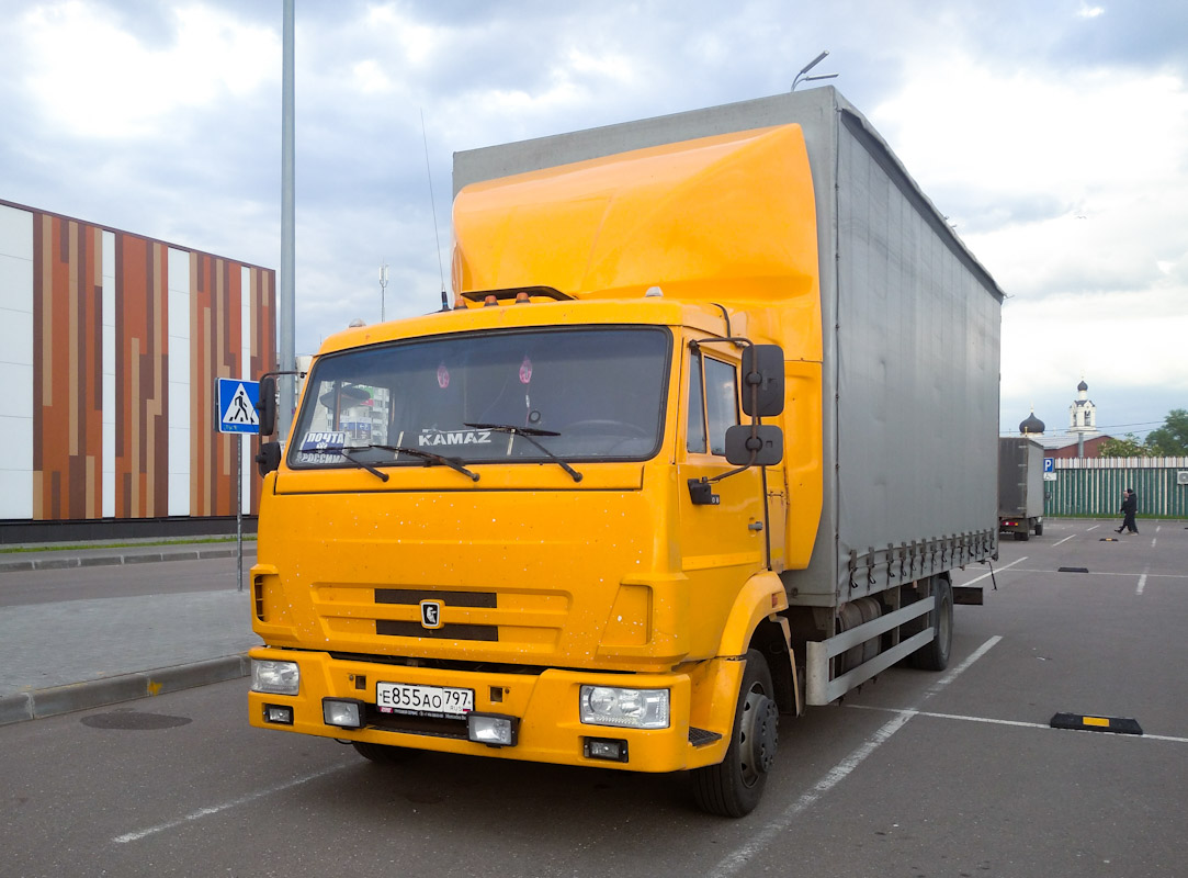 Москва, № Е 855 АО 797 — КамАЗ-4308-G5(69)