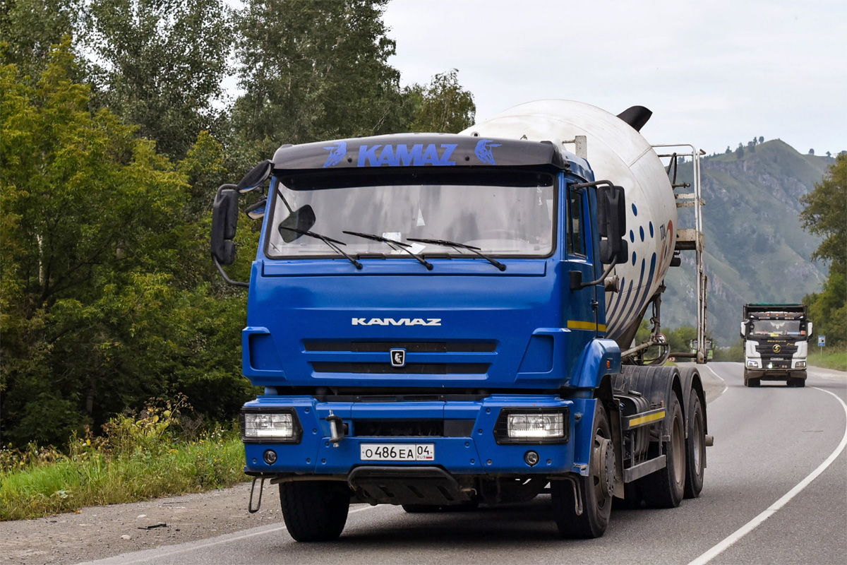 Алтай, № О 486 ЕА 04 — КамАЗ-6520-B5(49)