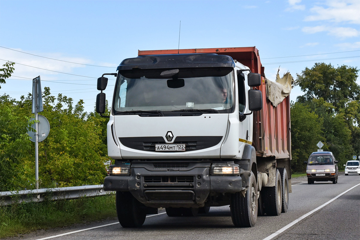 Алтайский край, № А 494 МТ 122 — Renault Kerax [X9P]
