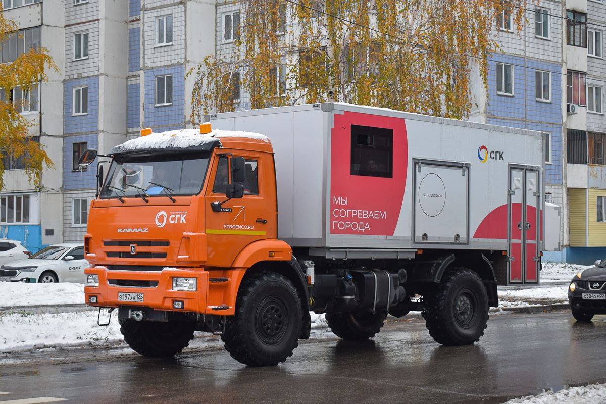 Алтайский край, № В 197 ХА 122 — КамАЗ-43502-D5(66)