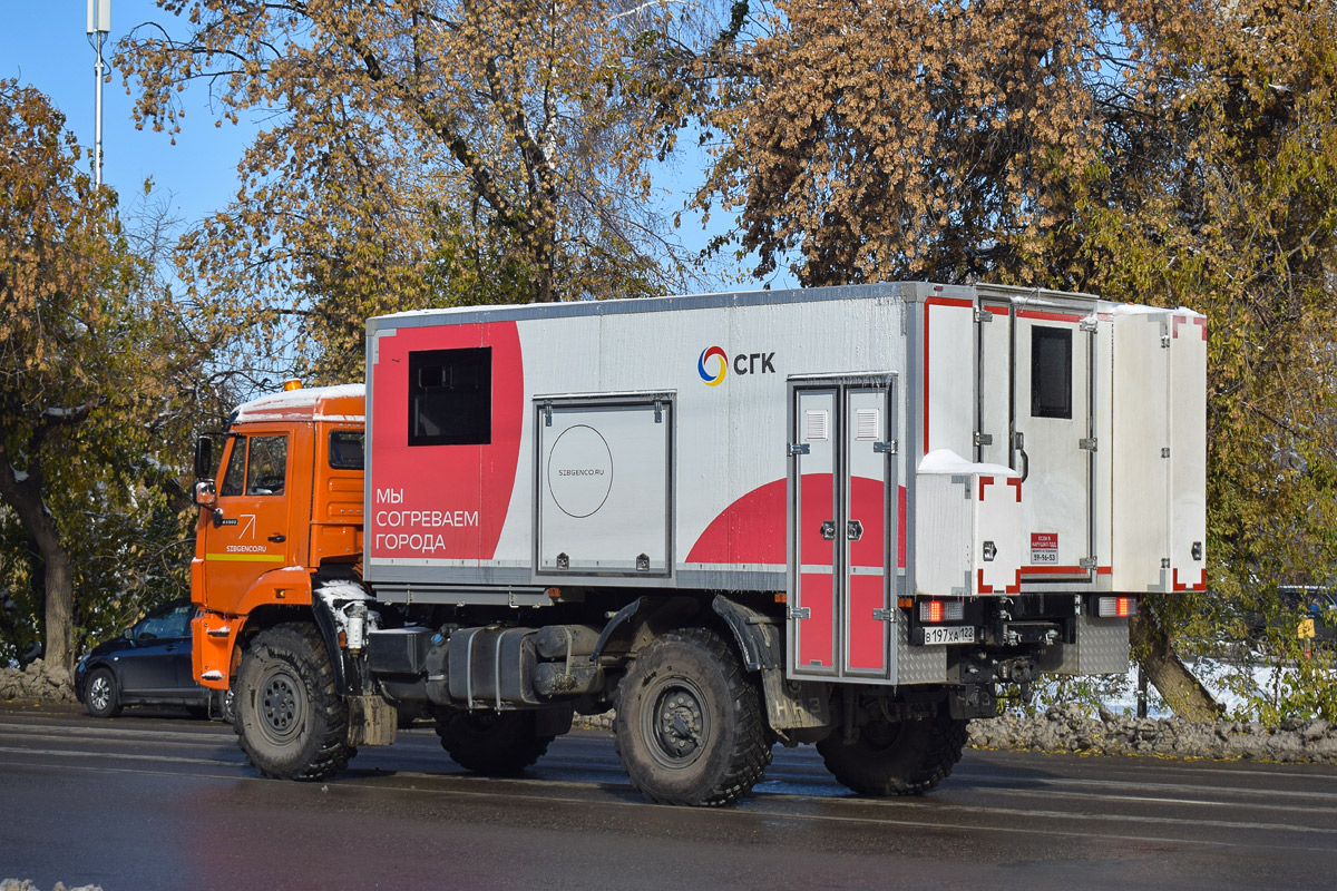 Алтайский край, № В 197 ХА 122 — КамАЗ-43502-D5(66)