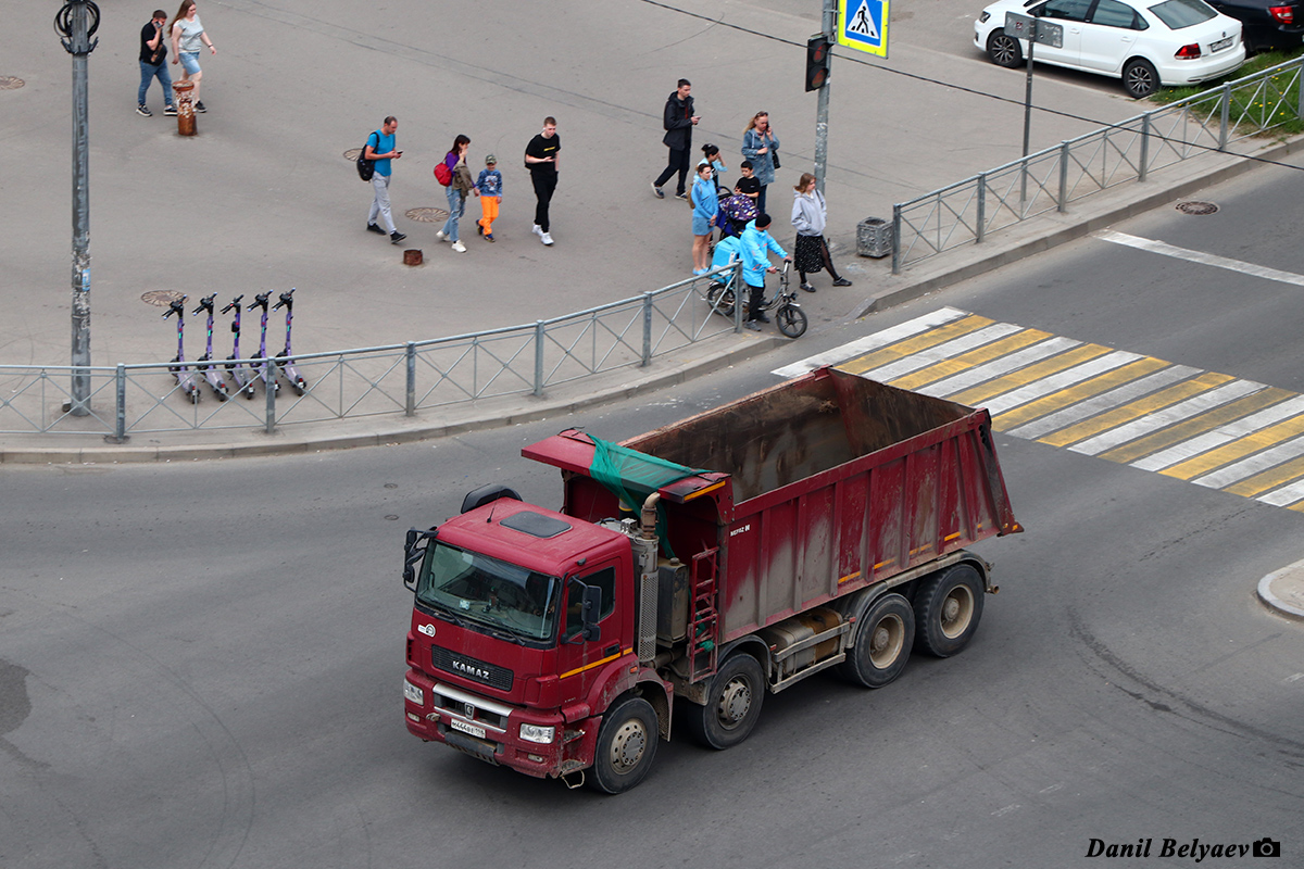 Санкт-Петербург, № М 444 ВЕ 198 — КамАЗ-65801-T5(68)