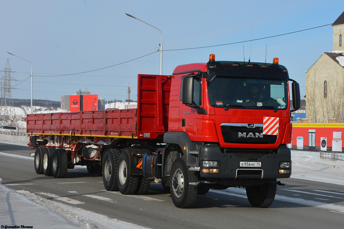 Саха (Якутия), № В 956 МС 14 — MAN TGS 40.480