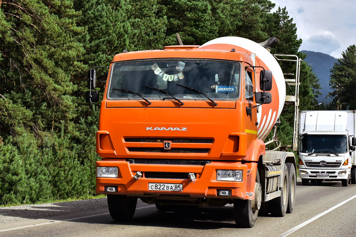 Алтай, № С 822 ВА 04 — КамАЗ-65115-A5(48)