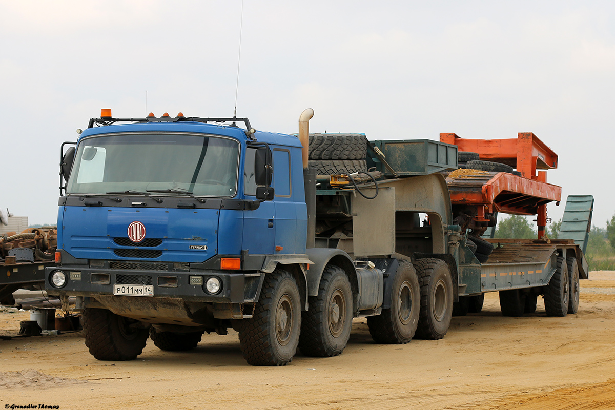 Саха (Якутия), № Р 011 ММ 14 — Tatra 815 TerrNo1-290N9T