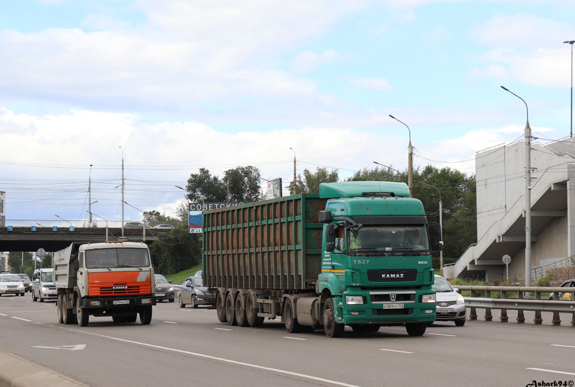 Нижегородская область, № Р 389 РК 152 — КамАЗ-5490-S5(87)