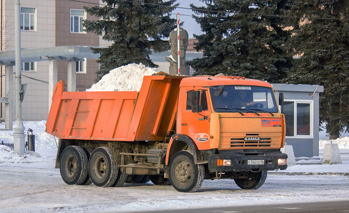 Свердловская область, № 123 — КамАЗ-65115-62
