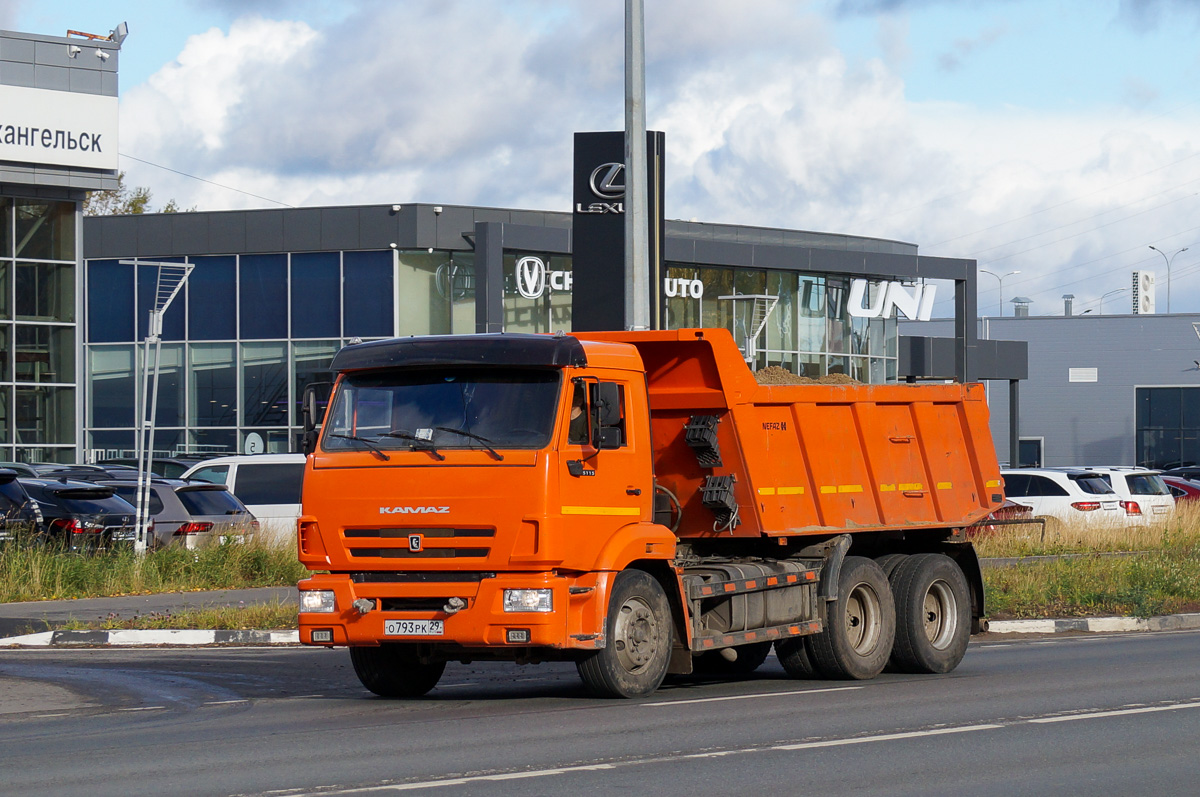 Архангельская область, № О 793 РК 29 — КамАЗ-65115-A5(48)