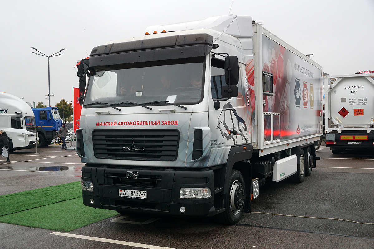 Минск, № АС 8437-7 — МАЗ-6310 (общая модель); Санкт-Петербург — XIII Петербургский международный газовый форум (8-11 октября 2024 г.)