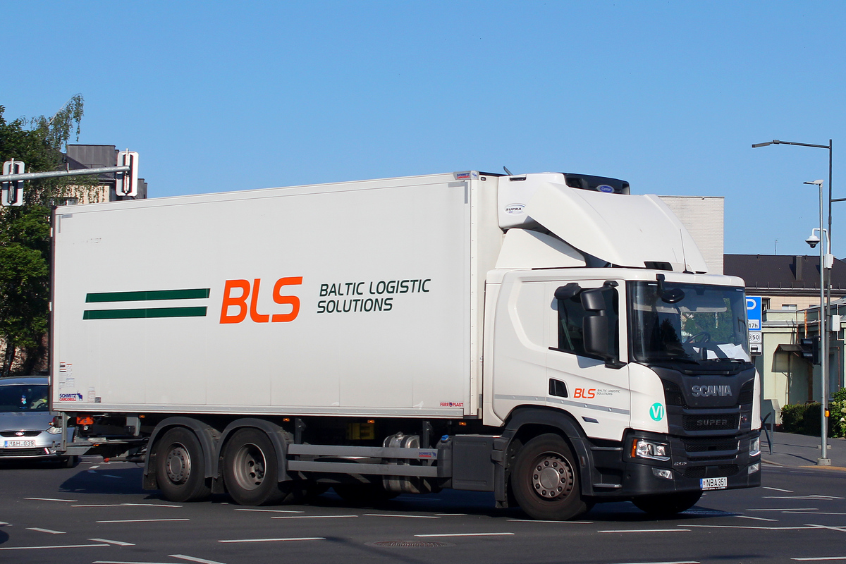 Литва, № NBA 351 — Scania ('2016) P-Series (общ. м)