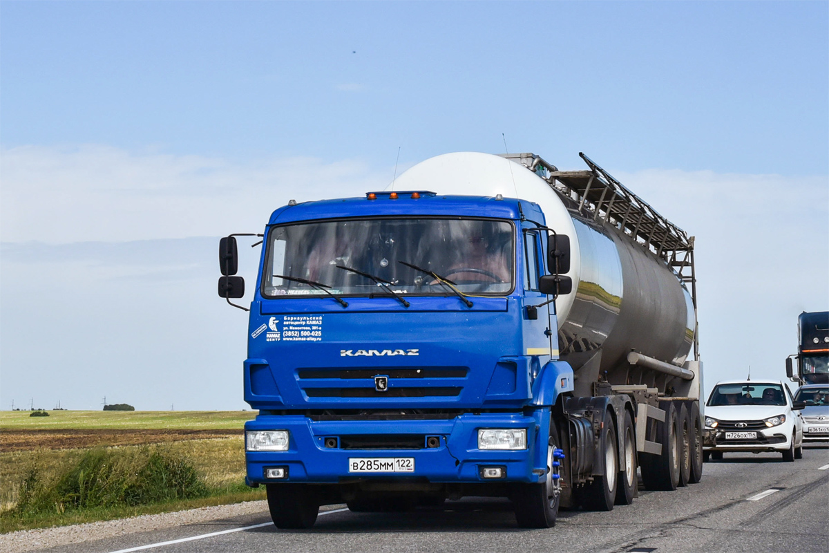 Алтайский край, № В 285 ММ 122 — КамАЗ-65116-A5(48)