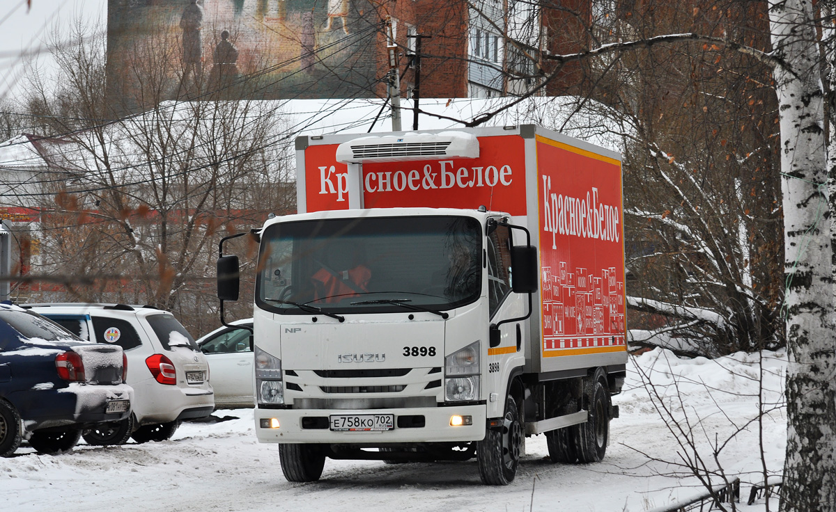 Омская область, № 3898 — Isuzu NPR75 [Z7X]