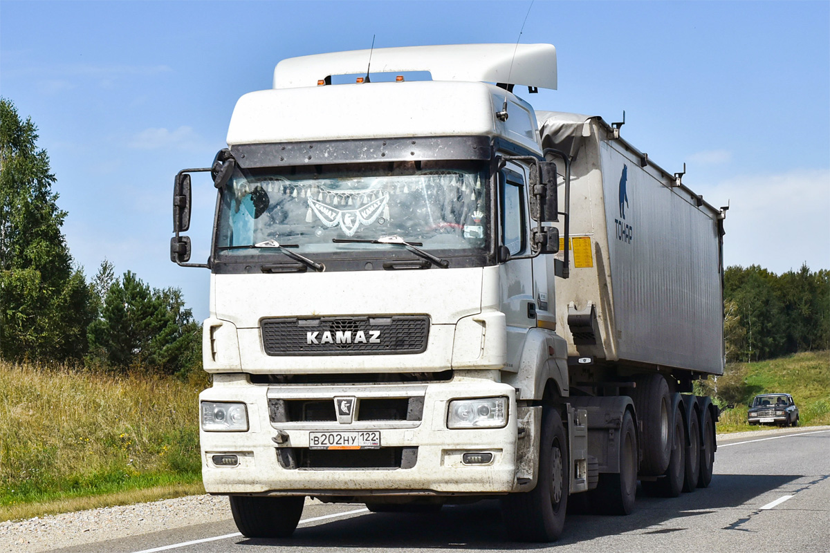 Алтайский край, № В 202 НУ 122 — КамАЗ-5490-S5(87)