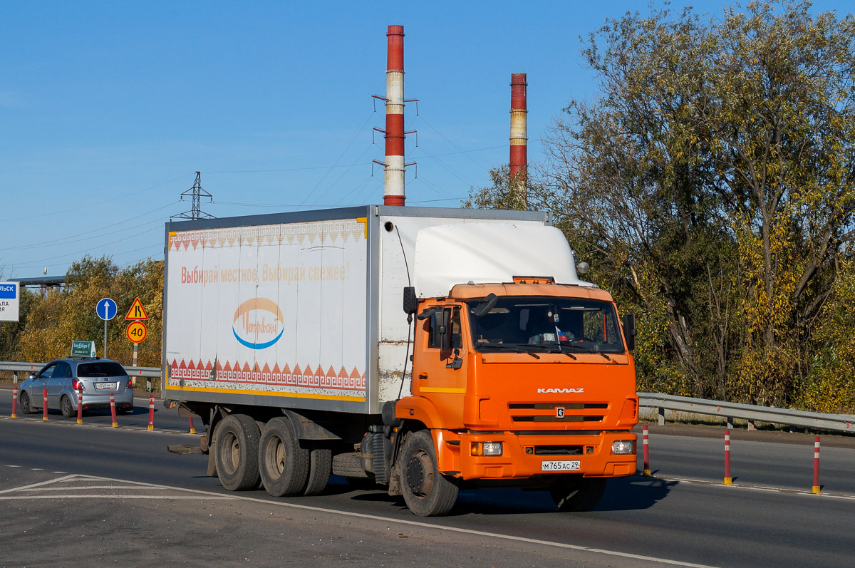 Архангельская область, № М 765 АС 29 — КамАЗ-65115-A4(23)