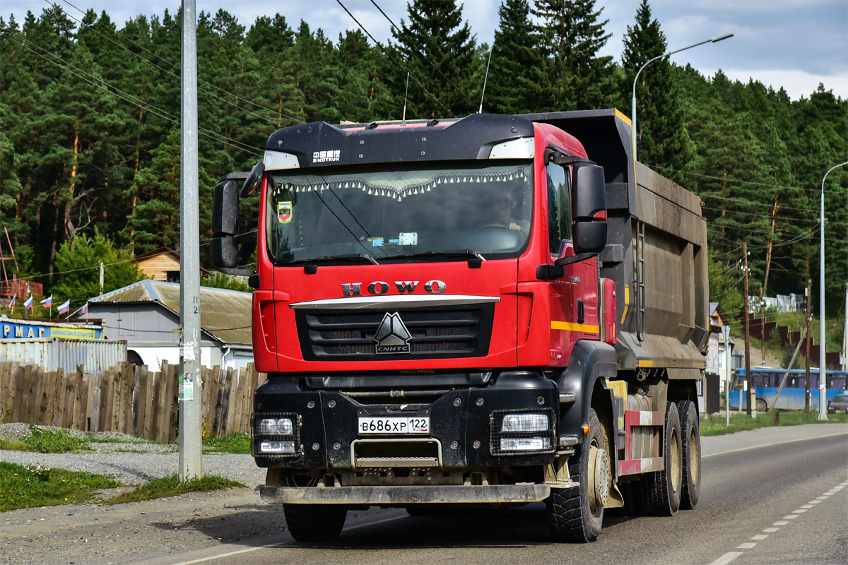 Алтайский край, № В 686 ХР 122 — Howo T5G ZZ3257