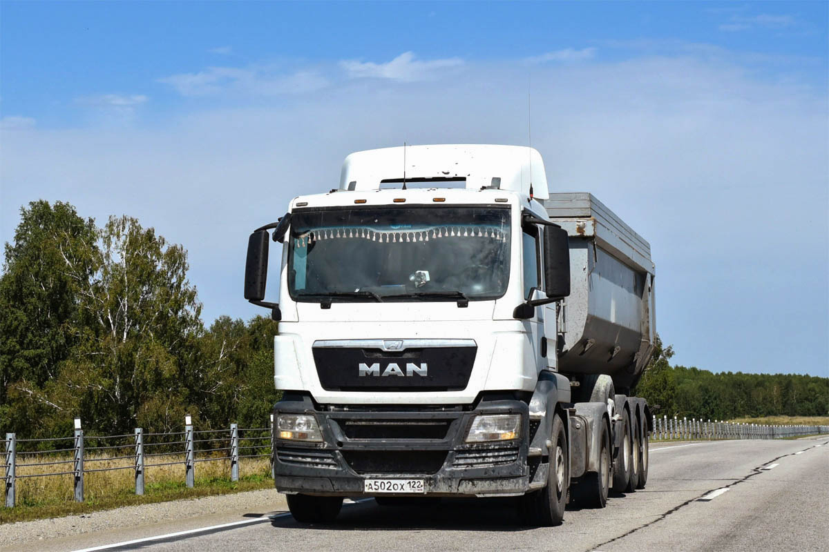 Алтайский край, № А 502 ОХ 122 — MAN TGS 19.400