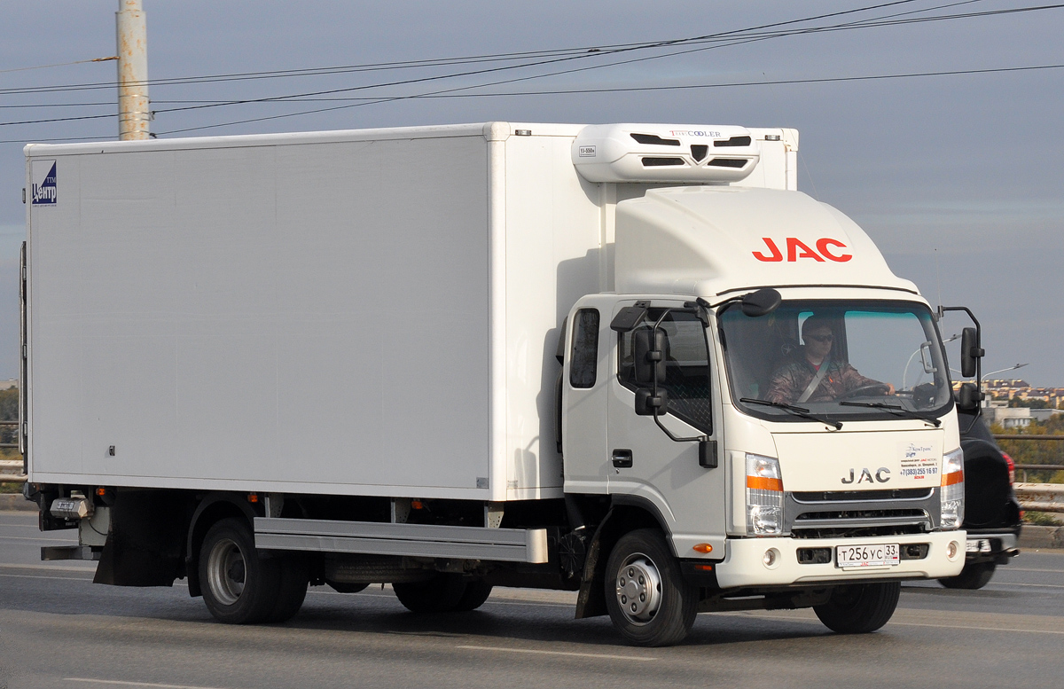 Омская область, № Т 256 УС 33 — JAC N90