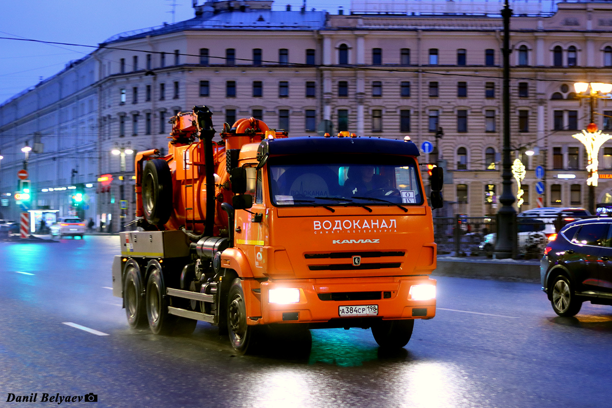 Санкт-Петербург, № А 384 СР 198 — КамАЗ-65115-A5(48)