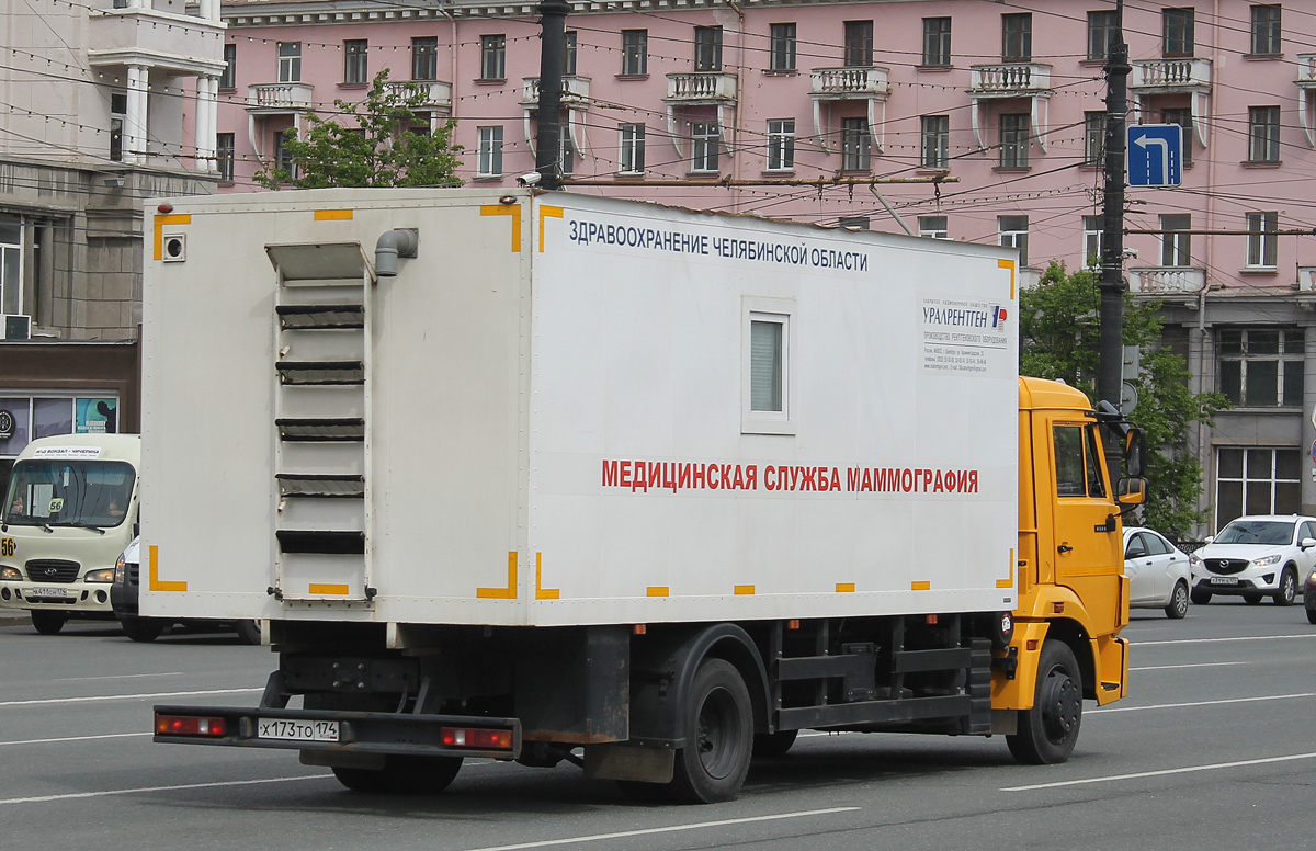 Челябинская область, № Х 173 ТО 174 — КамАЗ-4308-C4(25)
